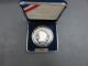 2000 - P Leif Ericson Millenium Commemorative Proof Silver Dollar Box & Commemorative photo 2