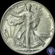 1942 P Higher Grade 90 Silver Walking Liberty Half Dollar Usa Coin 33 Half Dollars photo 2
