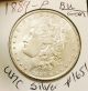 1889 - P Morgan Silver Dollar/ Bu - Gem/ Unc/ Coin 1651 Blast White Gem Dollars photo 3