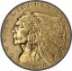 1908 Indian Head Gold Quarter Eagle $2.  5 Ms 62 Pcgs Gold (Pre-1933) photo 2