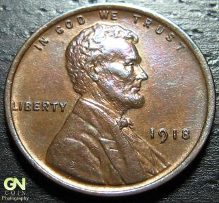 1918 P Lincoln Cent Wheat Penny - - Make Us An Offer G1151 photo