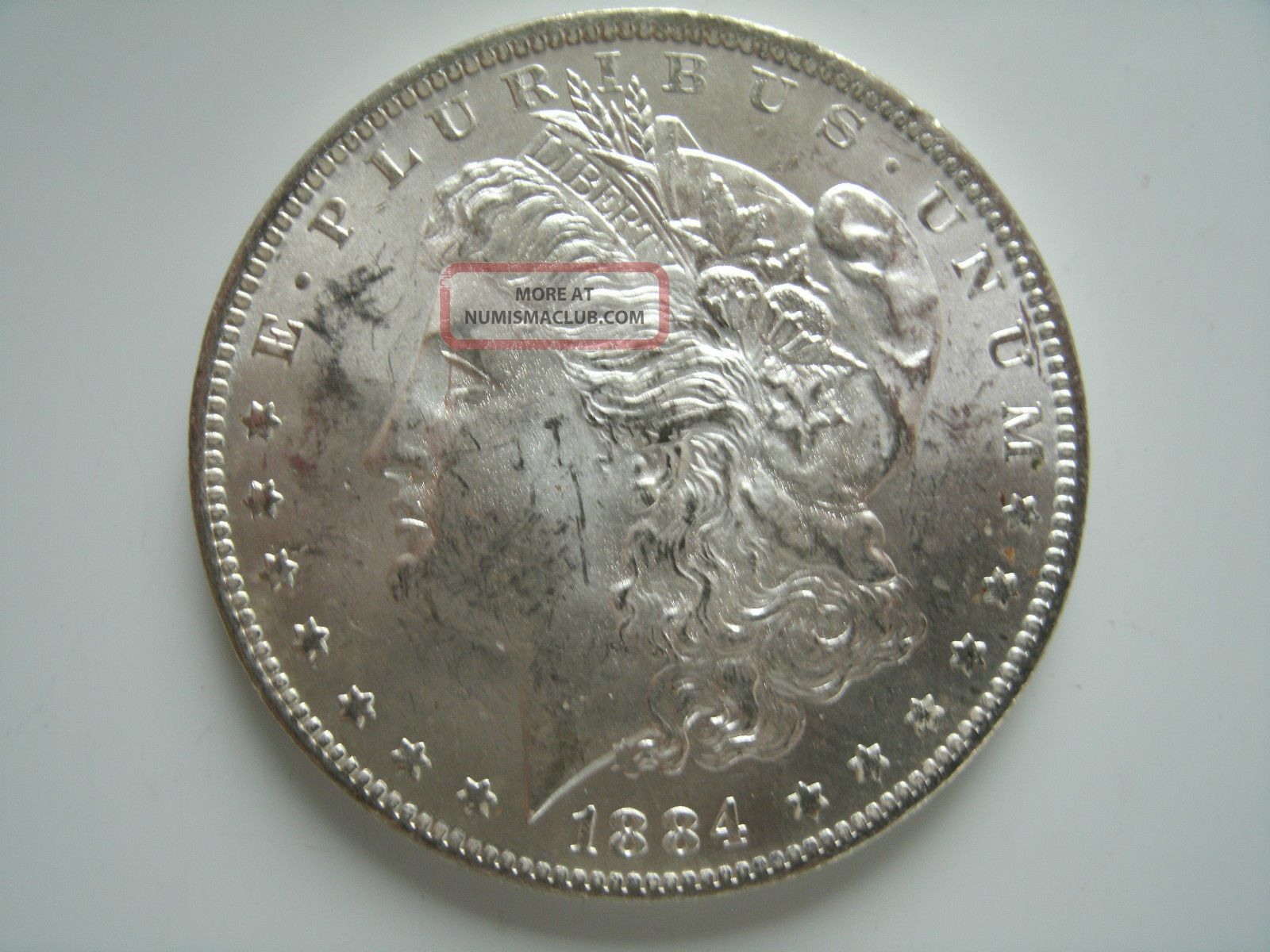 1884 O Morgan Silver Dollar - Uncirculated - Coin