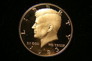 1983 - S 50c Clad (proof) Kennedy Half Dollar photo