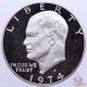 1974 S Eisenhower Dollar Gem Deep Cameo Proof Cn - Clad Ike Us Coin Dollars photo 3