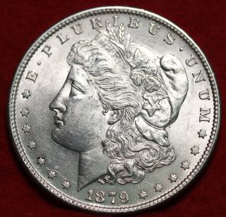 Unc 1879 - S Silver Morgan Dollar photo