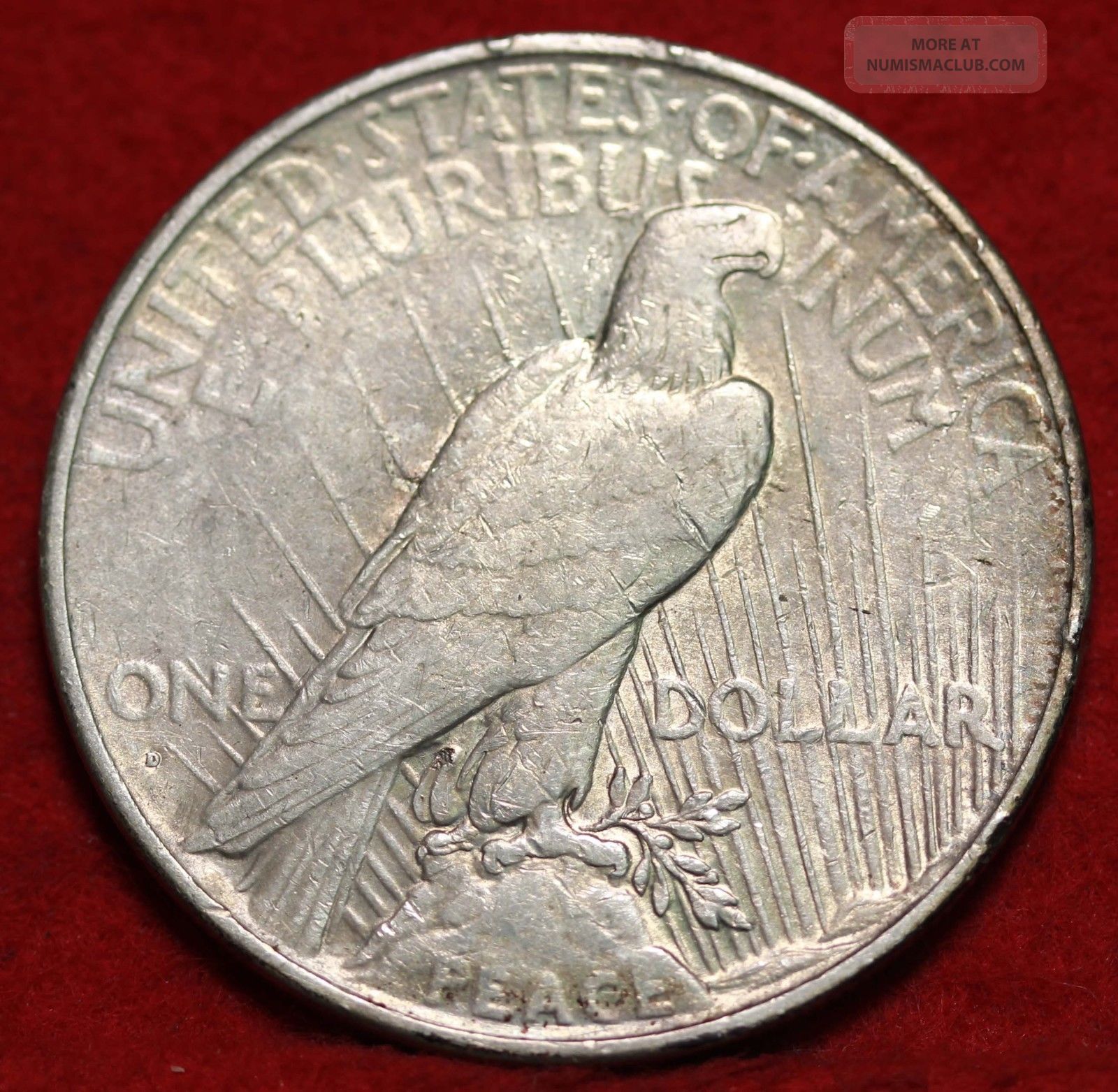 1934 - D Silver Peace Dollar