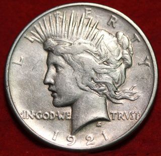 1921 Silver Peace Dollar photo