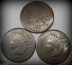 1873,  1874,  1875 Indian Head Cents/pennies (scarce Early Dates) N/r Small Cents photo 2