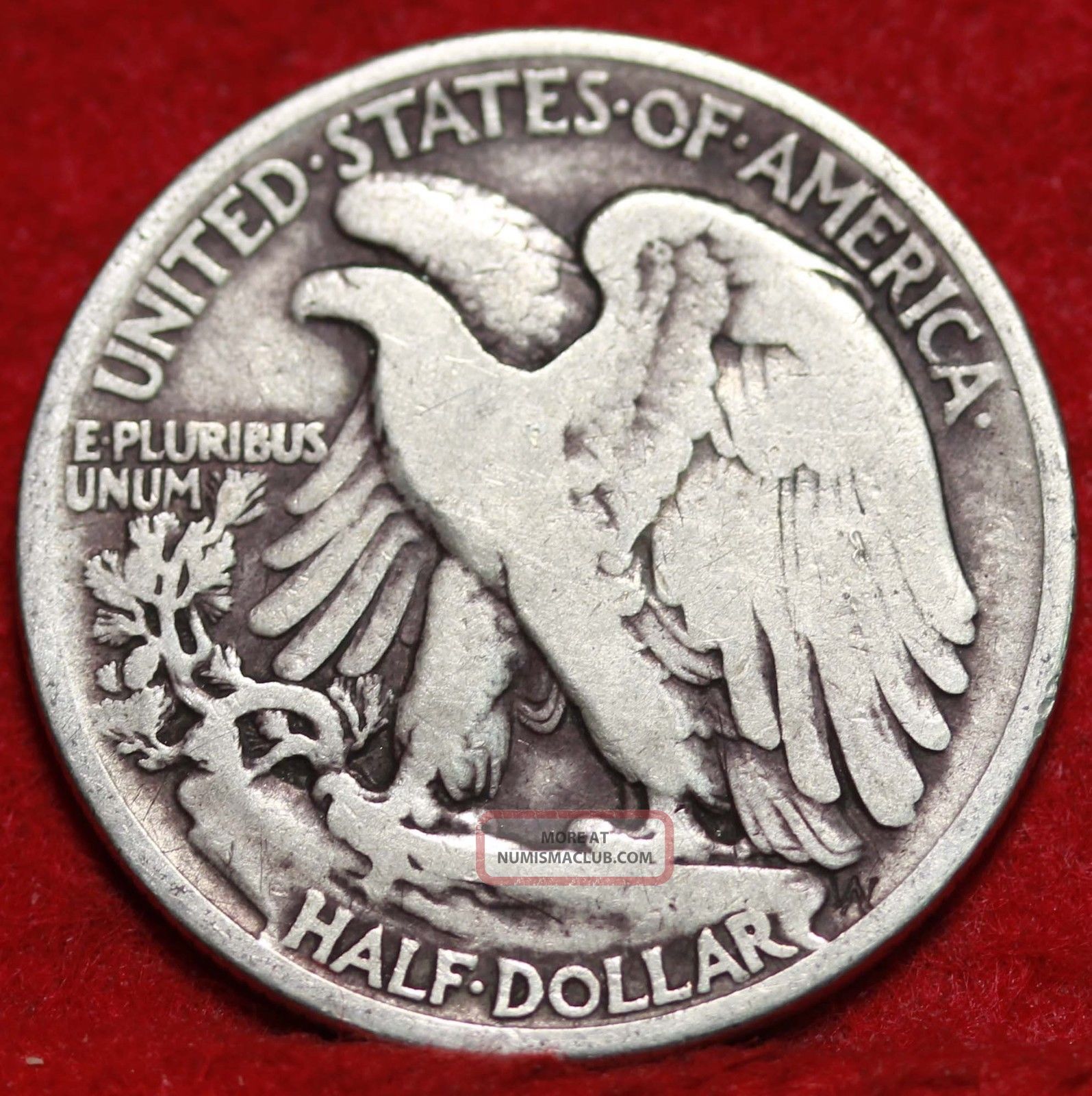 1918 Silver Walking Liberty Half