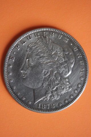 1878 - S Morgan Silver Dollar Fast 90 Silver Us Bullion Coin 082 photo