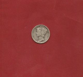1940 - S Mercury Silver Dime photo