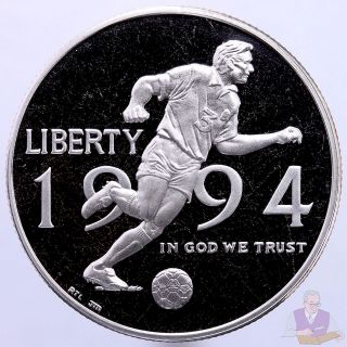 1994 P World Cup Soccer Proof Commemorative Half Dollar photo