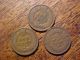 Trio Of Indian Head Cents.  99c Small Cents photo 1