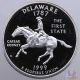 1999 S State Quarter Delaware Gem Proof Deep Cameo Cn - Clad Coin Quarters photo 7