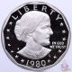1980 S Susan B.  Anthony Dollar Gem Deep Cameo Proof Cn - Clad Us Coin Dollars photo 7