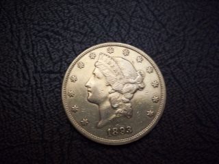 1893 - S Liberty Head Double Eagle $20 Gold photo