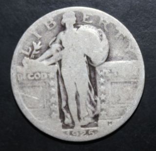 1925 Standing Liberty Quarter - Silver - Great Deatails photo