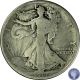 1917 S Fine Silver Us Walking Liberty Half Dollar Rare Date Coin 688 Half Dollars photo 1
