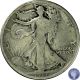 1917 S Fine Silver Us Walking Liberty Half Dollar Rare Date Coin 688 Half Dollars photo 2