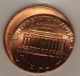 Pci 2000 Lincoln Memorial Cent Ms 65 Error Penny.  Off Center,  View Photos Graded Small Cents photo 3