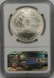 1996 - D Olympics Rowing Modern Commemorative Silver Dollar $1 Ms 69 Ngc Commemorative photo 1
