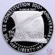 1987 S Constitution Bicentennial Proof Commemorative 90 Silver Dollar Us Coin Commemorative photo 3