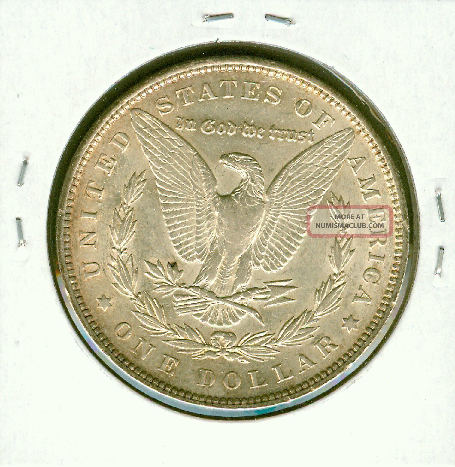 1892 - P Morgan Dollar Silver $1 Choice Almost Uncirculated (ch. Au)