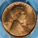 1911 - D Lincoln Wheat Cent Pcgs Ms64rd -,  Cac - Endorsed Example Small Cents photo 1