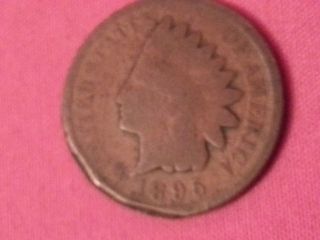 1895 Indian Head Cent W/free photo