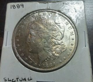1889 $1 Morgan Silver Dollar photo