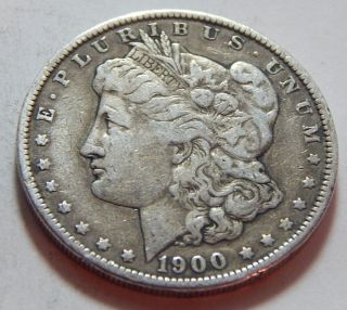 Us 1900 Morgan Silver Dollar Coin photo