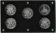 1964 - 1976 - S Silver Proof Kennedy Halves In Capital Holder & Display Box Half Dollars photo 2