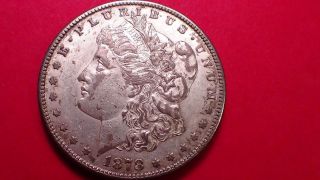 Morgan Silver Dollar Circulated 1878 S photo