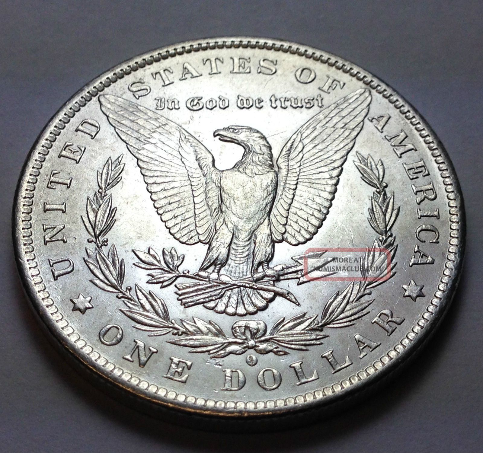 1884 O Morgan Silver Dollar