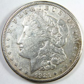 1921 S Morgan Silver Dollar Us Coin 7528 photo