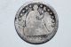 1853 - O Seated Liberty Silver Half 1/2 Dime That Grades About Good (shd498) Half Dimes photo 2