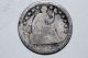 1853 - O Seated Liberty Silver Half 1/2 Dime That Grades About Good (shd498) Half Dimes photo 3