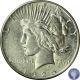 1925 S Silver Peace Dollar Scarce Usa Old Coin 815 Dollars photo 2