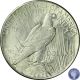 1925 S Silver Peace Dollar Scarce Usa Old Coin 815 Dollars photo 3