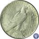 1925 S Silver Peace Dollar Scarce Usa Old Coin 815 Dollars photo 4