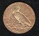 1912 Indian Head $2.  50 Quarter Eagle Gold Piece Gold (Pre-1933) photo 1