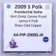2009 S Presidential Dollar James K.  Polk Gem Deep Cameo Proof Dollars photo 2