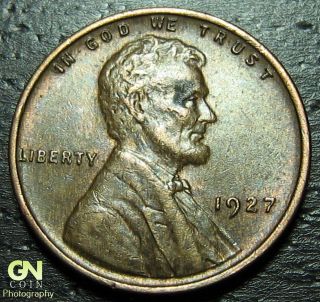 1927 P Lincoln Cent Wheat Penny - - Make Us An Offer O1479 photo