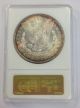 1878 Morgan Silver Dollar $1 7/8 Tf 7 Over 8 Small Anacs Ms62 Ms 62 Tr2745 Dollars photo 1