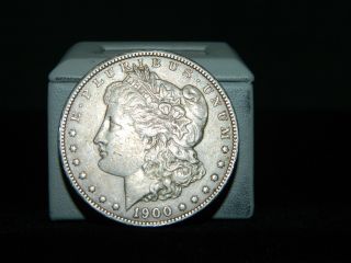 1900 Morgan Silver Dollar.  Gs821 photo