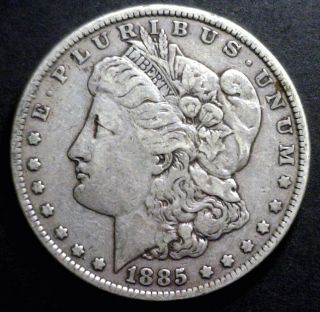 1885 Morgan Silver Dollar    Kk photo