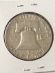 F091 1961 - P Franklin Liberty Silver Half Dollar Circulated Fairhouse Half Dollars photo 1