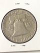 F092 1962 - D Franklin Liberty Silver Half Dollar Circulated Fairhouse Half Dollars photo 1