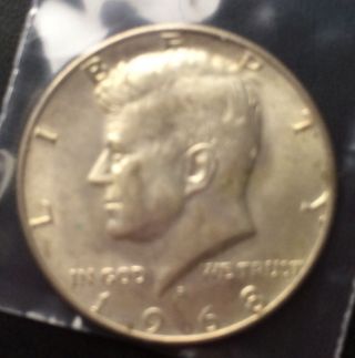 1968 Kennedy Half Dollar 40 Silver photo