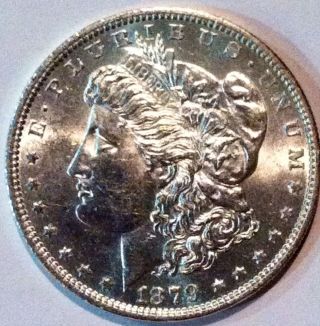 1879 - O Morgan Silver Dollar Bu Rare Key Date photo